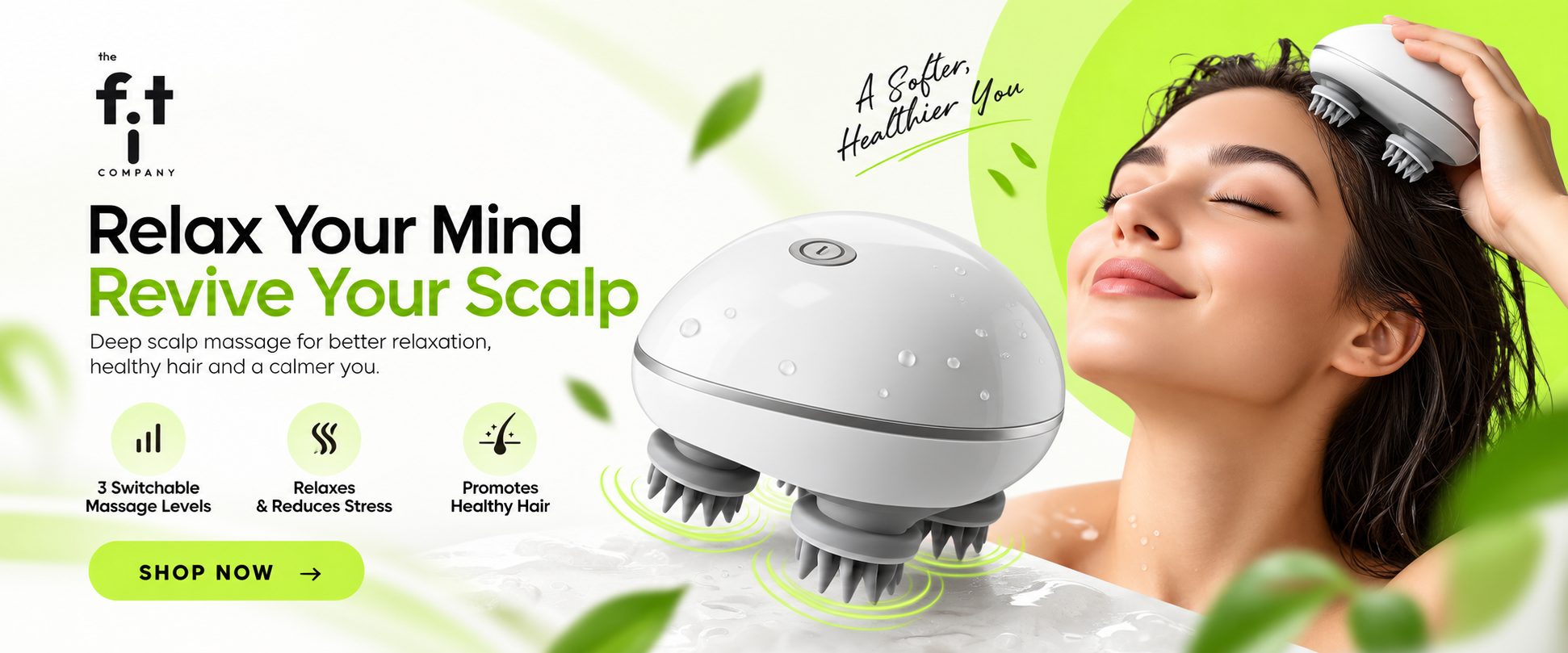 Relax your mind and revive your scalp with a soothing scalp massage.